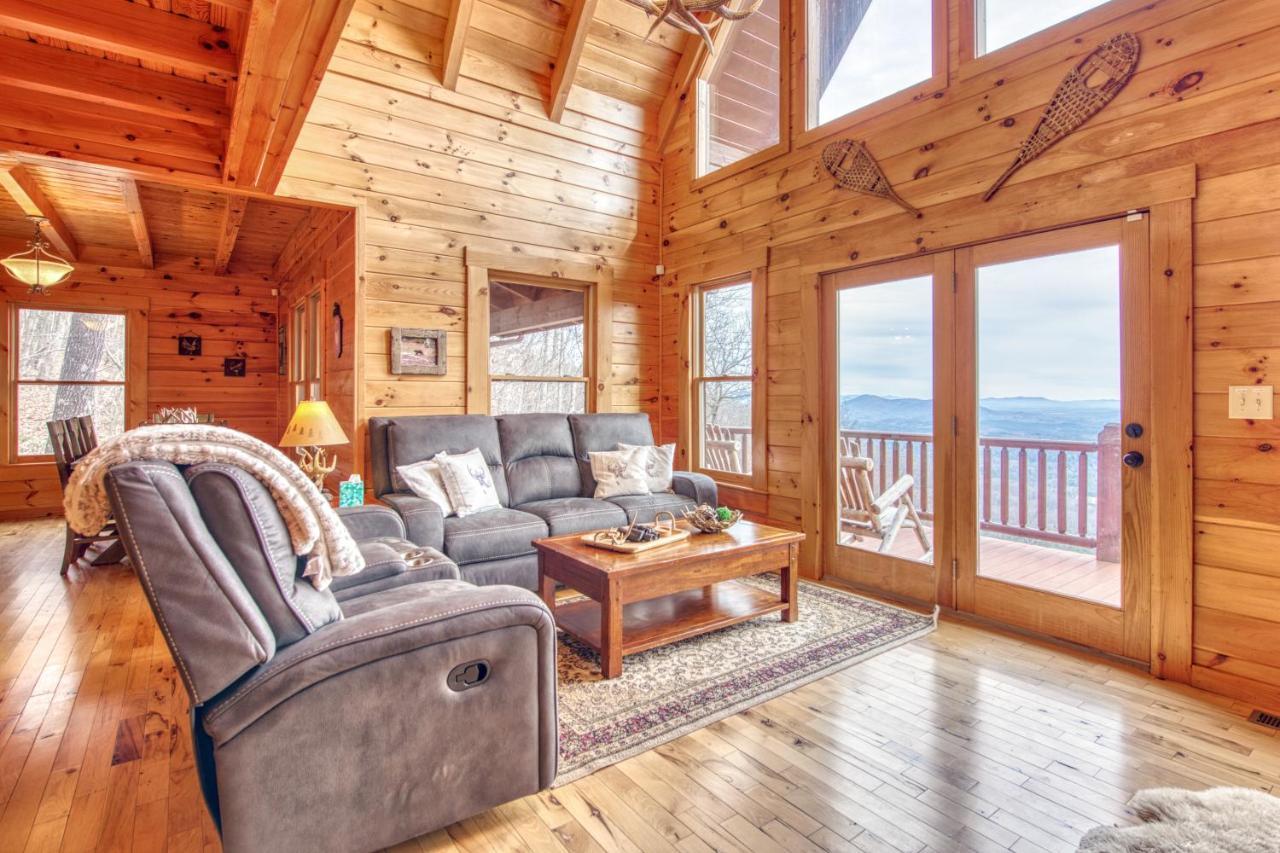 Hawk'S View Log Cabin Lake Lure Exterior photo