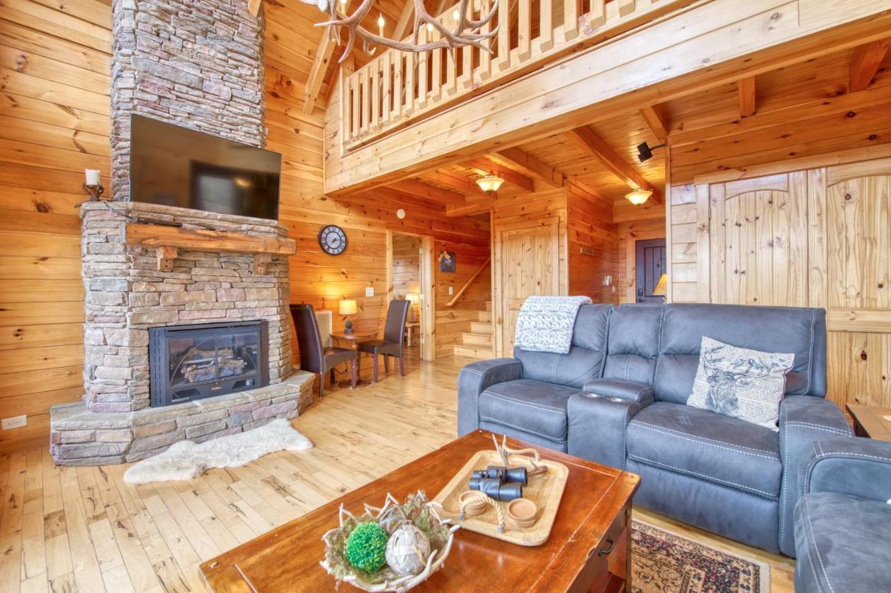 Hawk'S View Log Cabin Lake Lure Exterior photo