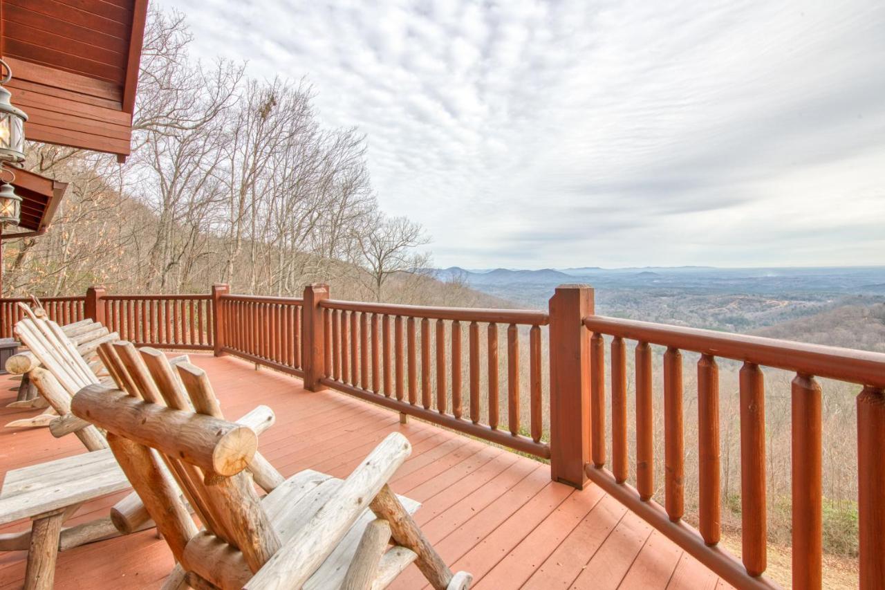 Hawk'S View Log Cabin Lake Lure Exterior photo
