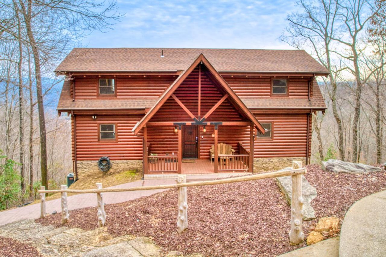 Hawk'S View Log Cabin Lake Lure Exterior photo
