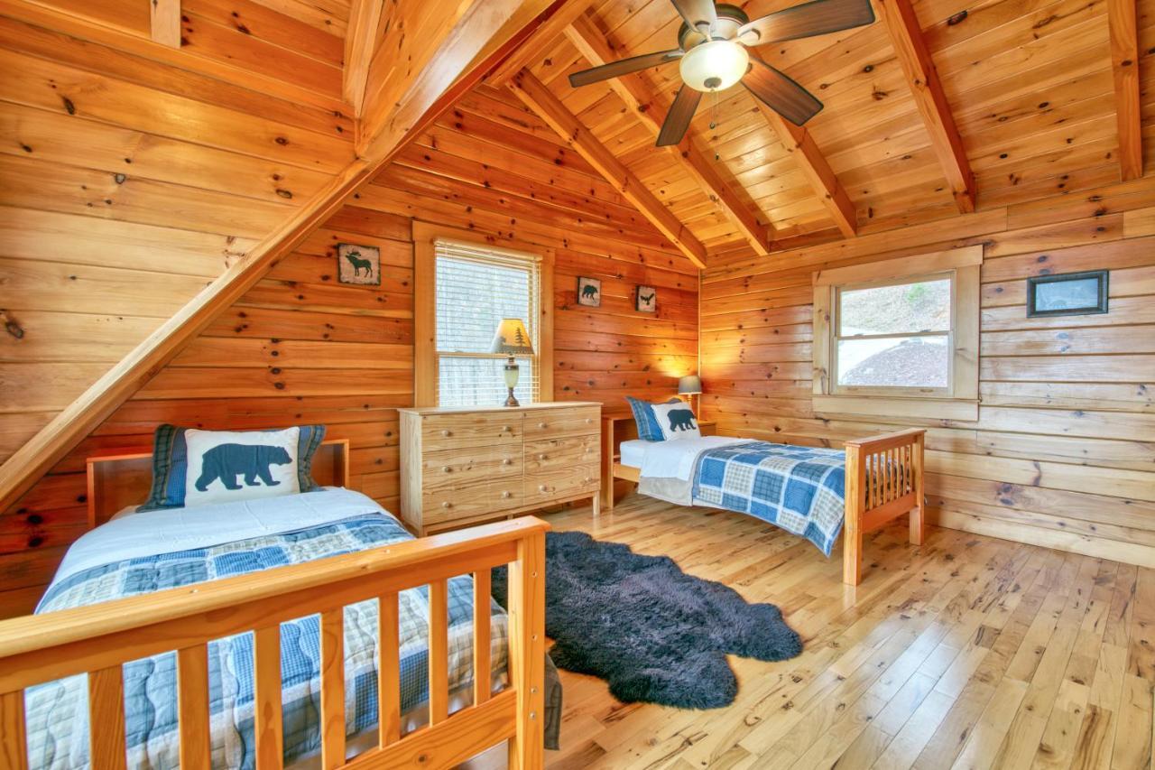 Hawk'S View Log Cabin Lake Lure Exterior photo