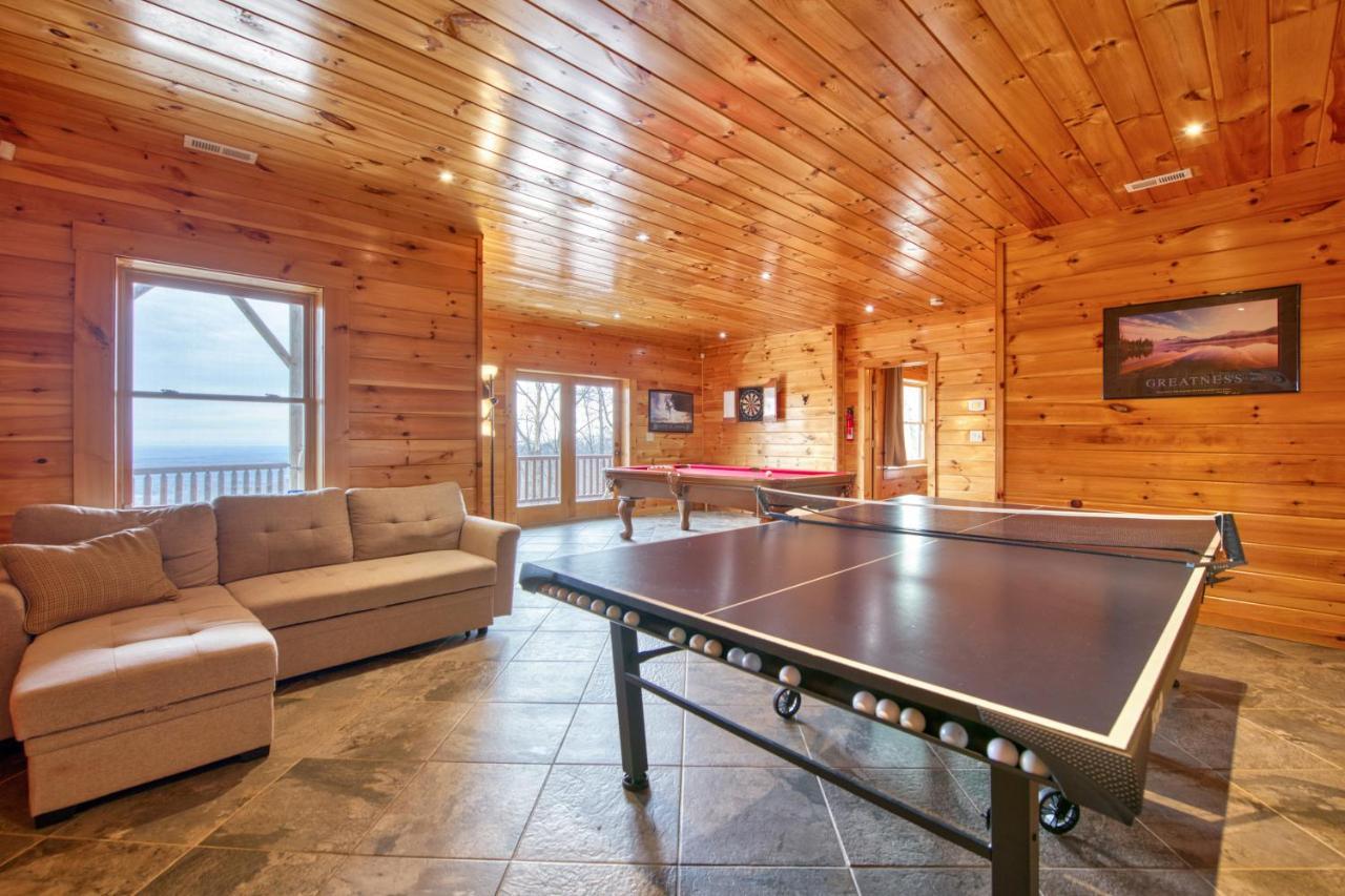 Hawk'S View Log Cabin Lake Lure Exterior photo