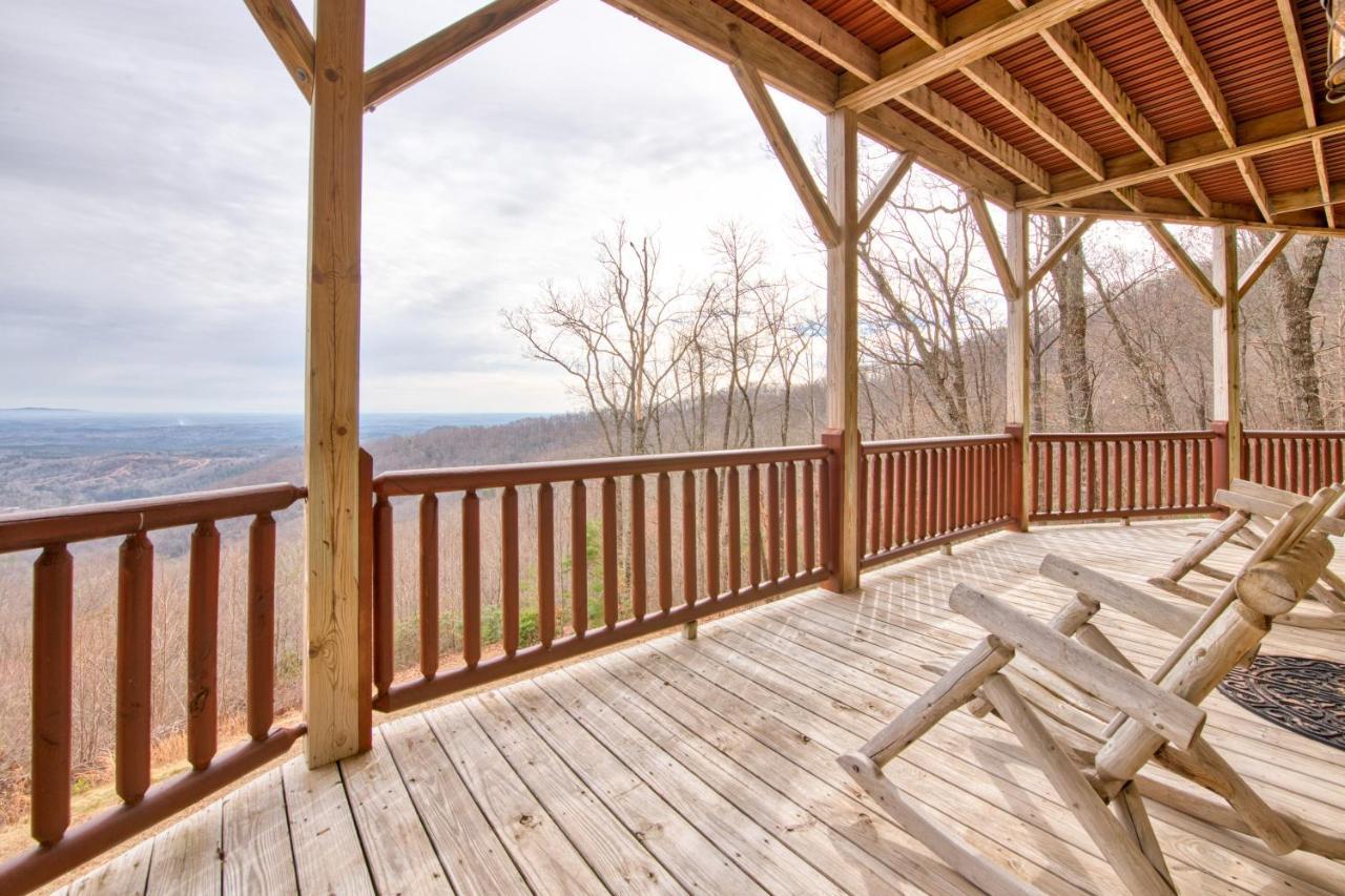 Hawk'S View Log Cabin Lake Lure Exterior photo