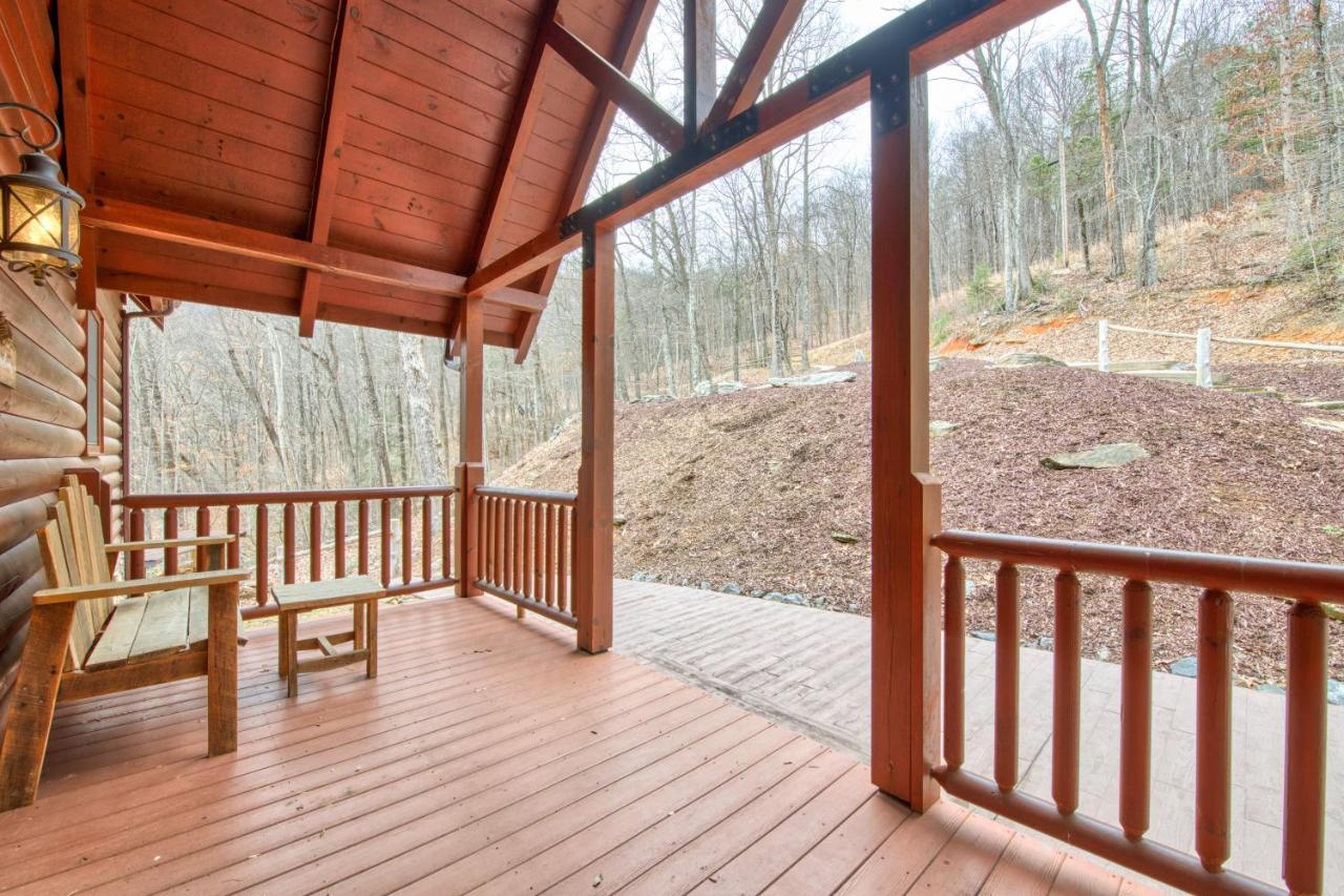 Hawk'S View Log Cabin Lake Lure Exterior photo