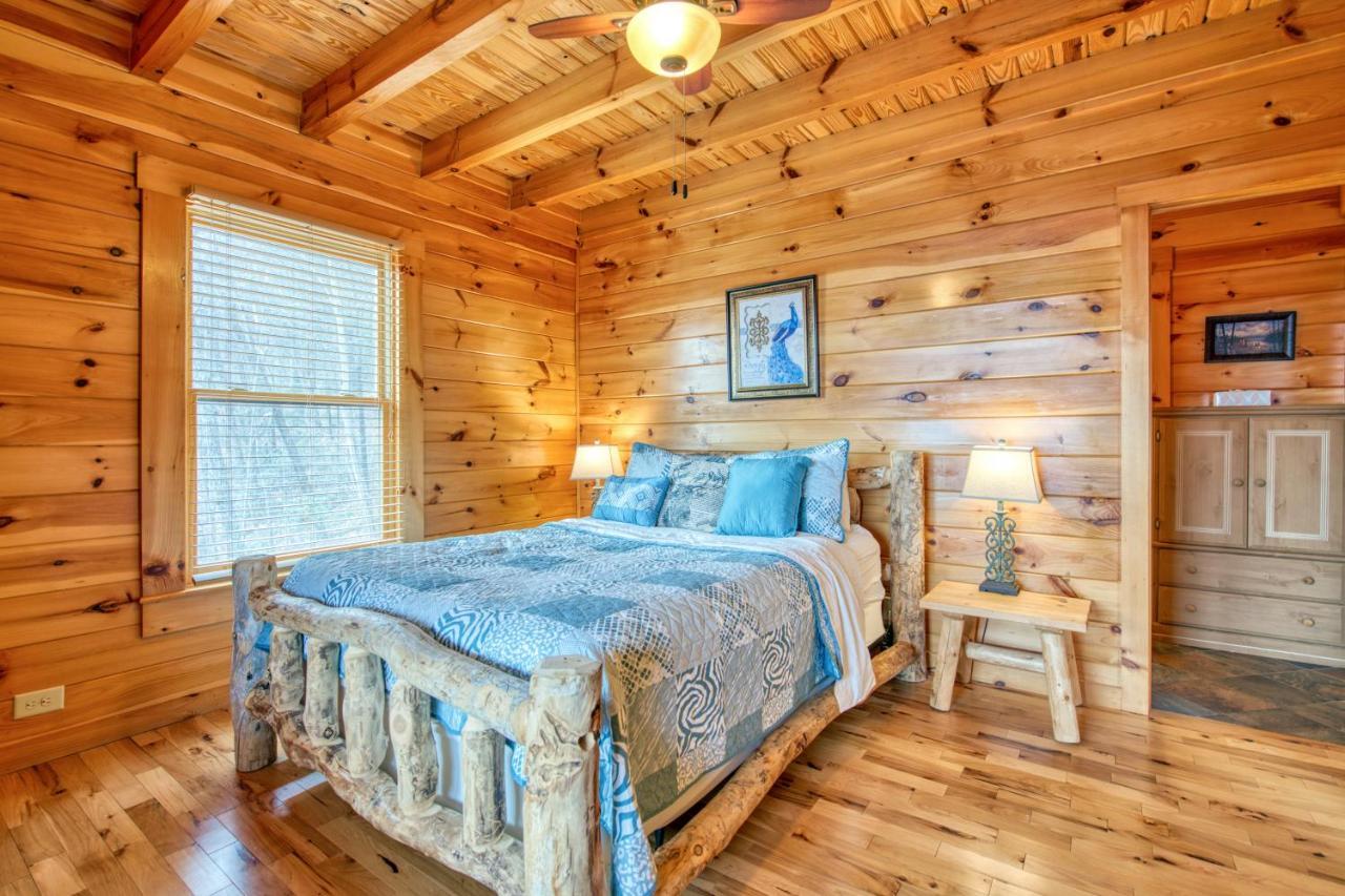 Hawk'S View Log Cabin Lake Lure Exterior photo