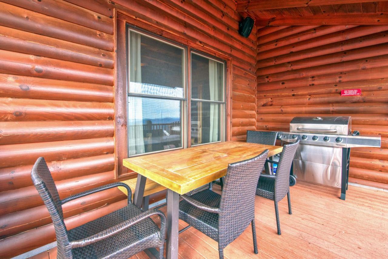 Hawk'S View Log Cabin Lake Lure Exterior photo
