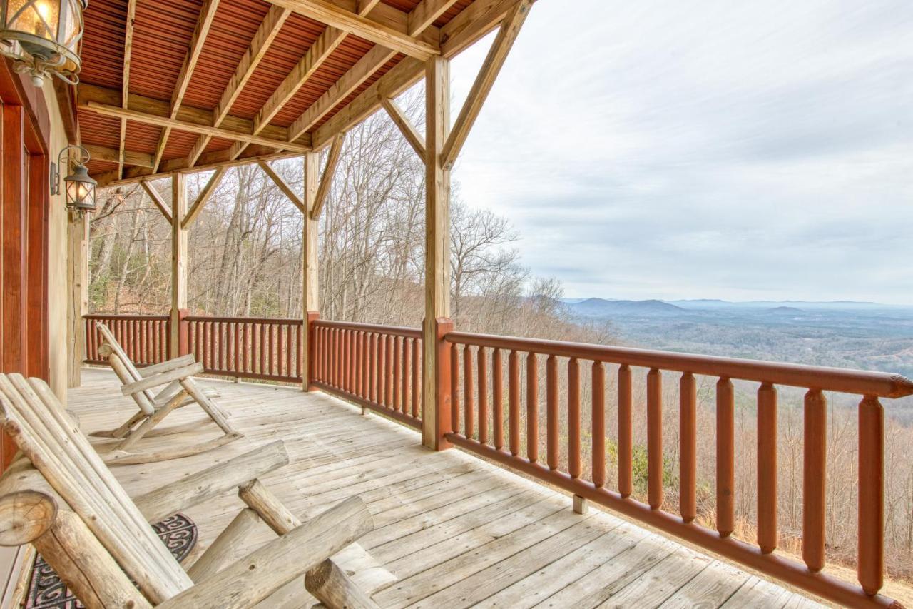 Hawk'S View Log Cabin Lake Lure Exterior photo